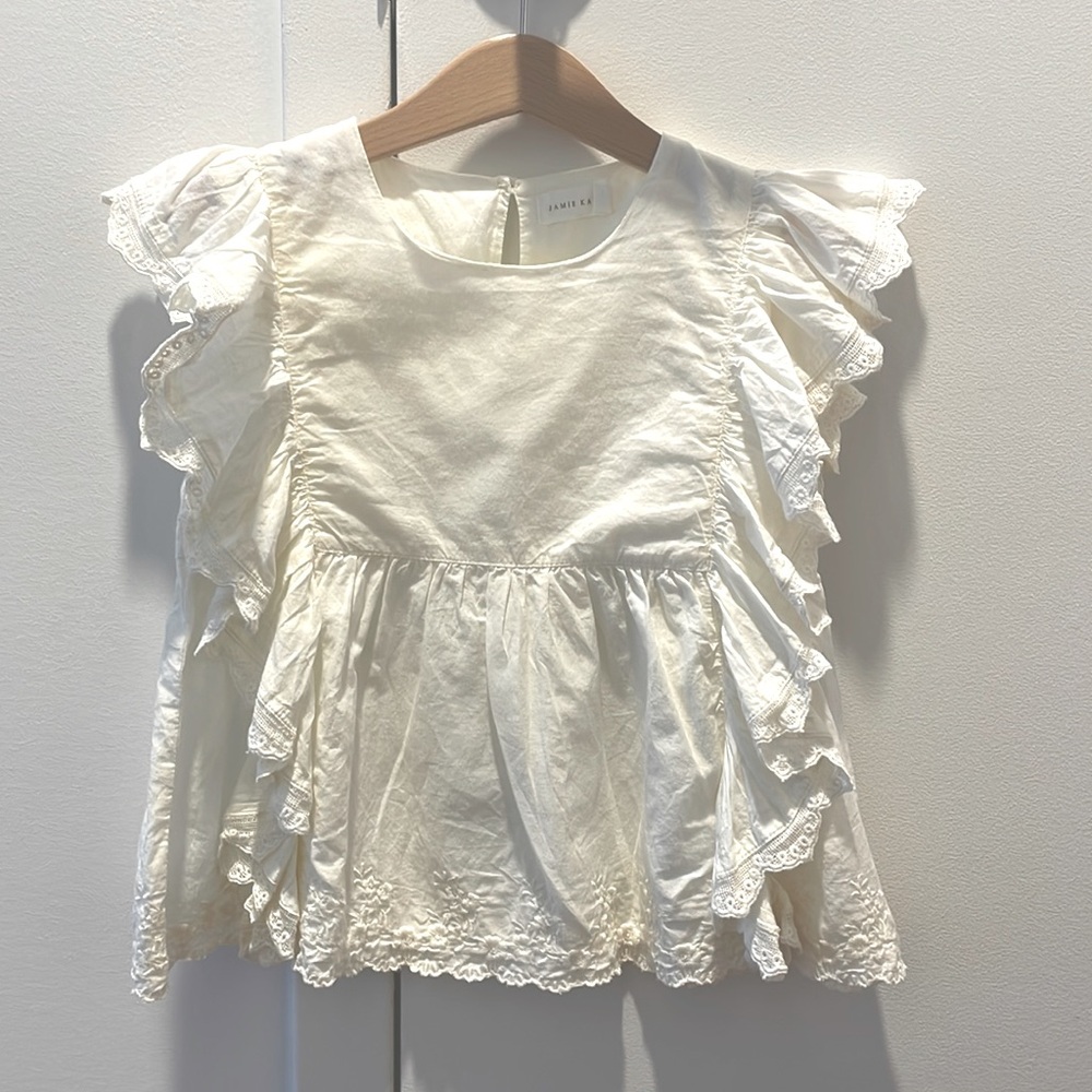 Jamie Kay nostalgic lace blouse - ecru 4 years old